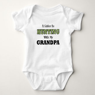 Body Para Bebé Preferiría estar cazando con el abuelo