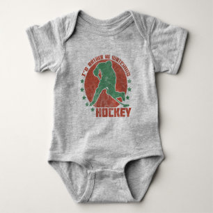 Body Para Bebé Preferiría Estar Viendo Traje De Hockey