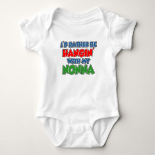 Body Para Bebé Prefiere Colgar Con Nonna