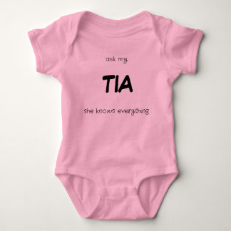 Body Para Bebé Pregúntale a mi Tía - Ella lo Sabe Todo