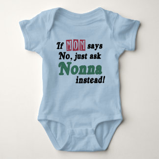 Body Para Bebé Pregúntale a Nonna