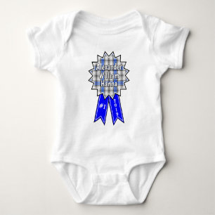 Body Para Bebé Premio Clan Hannay #1 Cinta Azul