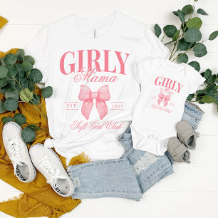 Body Para Bebé Preppy Coquette Personalizada Girona Mama Mini Ros