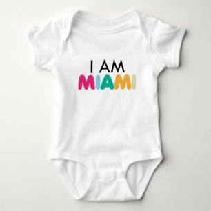 Body Para Bebé Presentamos la edición Baby de "I Am Miami".