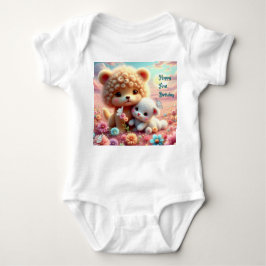Body Para Bebé Primer cumpleaños Bodysuit Oso de Juguete