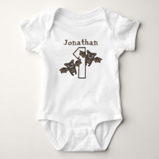 Body Para Bebé Primer cumpleaños de Halloween personalizado