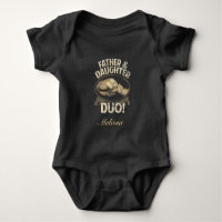 Primer Día del Padre Padre Hija Duo Personalizado