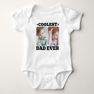 Body Para Bebé Primer Día del Padre Papá Más Genial de la Histori