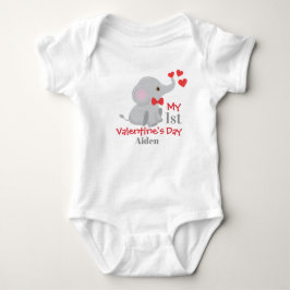 Body Para Bebé Primer El día de San Valentín de Baby Boy