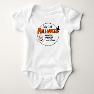 Body Para Bebé Primer Halloween del bebé