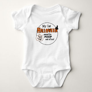Body Para Bebé Primer Halloween del bebé