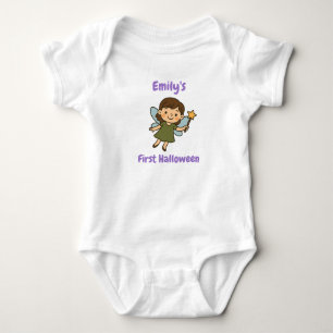 Body Para Bebé Primer Halloween del bebé personalizado - Hada dul