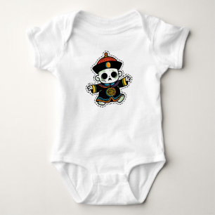 Body Para Bebé Primer Halloween del bebé Zombie Chino Adorable
