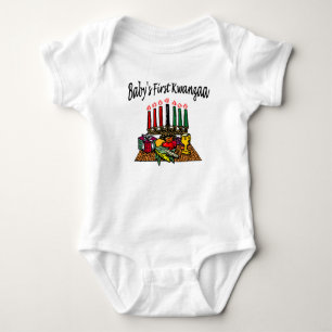 Body Para Bebé Primer Kwanzaa del bebé