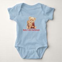 Primer Navidad de Osito Adorable 