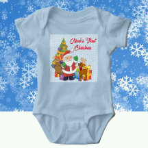 Primer nombre personalizado del bebé de Navidad Pa