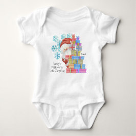 Body Para Bebé Primer regalo y regalo de Navidad personalizado