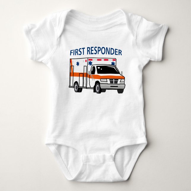 Body Para Bebé Primer Respondedor (Anverso)
