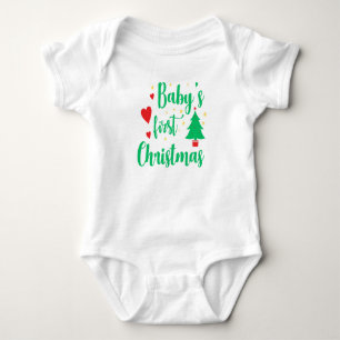 Body Para Bebé Primer traje de baño de Navidad para bebés - Fiest