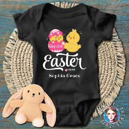 Body Para Bebé Primer traje de bebé personalizado de Pascua