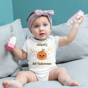 Body Para Bebé Primer traje de halloween personalizado para bebés