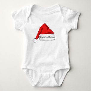 Body Para Bebé Primer unísono de ropa de Navidad del bebé