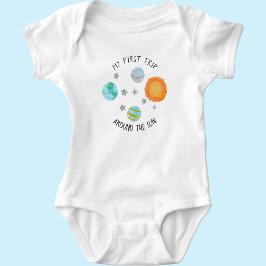 Body Para Bebé Primer viaje alrededor de los planetas azules del