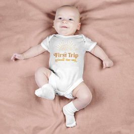Body Para Bebé Primer viaje alrededor del primer cumpleaños del s