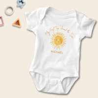 Primer viaje alrededor del sol cumpleaños del niño
