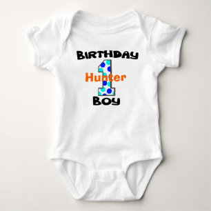 Body Para Bebé Primera camiseta de cumpleaños