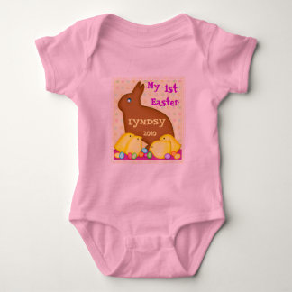 Body Para Bebé Primera camiseta/mono del bebé de Pascua del