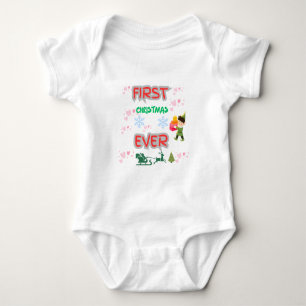 BODY PARA BEBÉ PRIMERA NAVIDAD DE LA HISTORIA