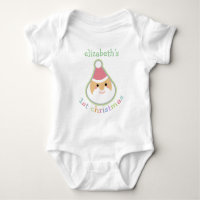 Primera Navidad del bebé personalizado