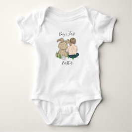 Body Para Bebé Primera Pascua del bebé