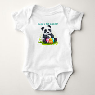 Body Para Bebé Primera Pascua del bebé Panda