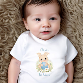 Body Para Bebé Primera Pascua Personalizada Baby Bodysuit