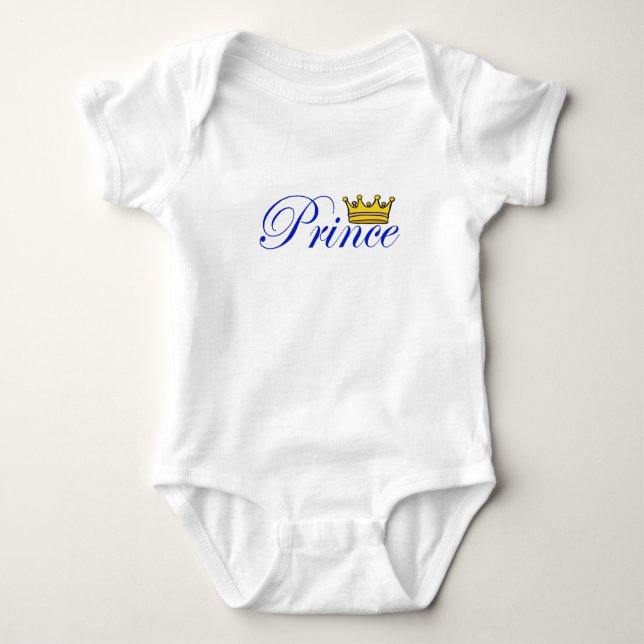 Body Para Bebé Prince Bodysuit (Anverso)
