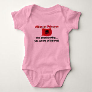 Body Para Bebé Princesa albanesa de Good Lkg
