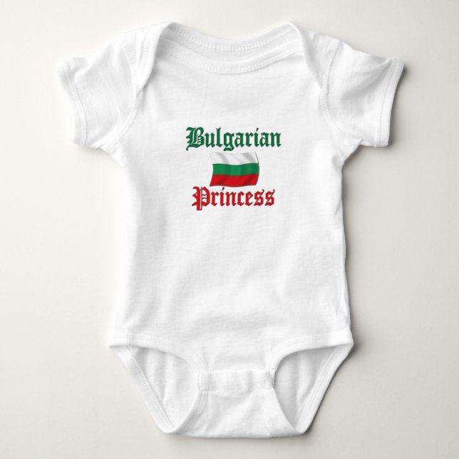 Body Para Bebé Princesa de Bulgaria (Anverso)