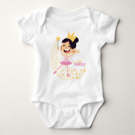 Body Para Bebé Princesa de las estrellas, un deseo mágico