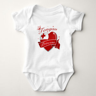 Body Para Bebé Princesa de Tongan