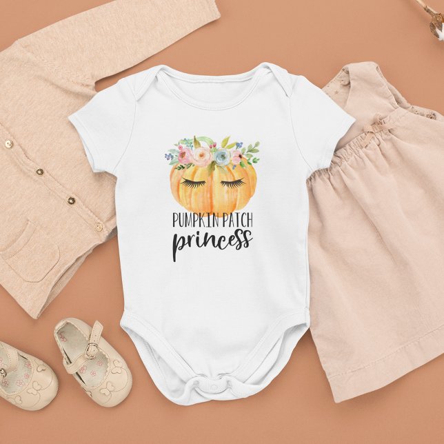 Body Para Bebé Princesa del Parche de Calabazas (Subido por el creador)