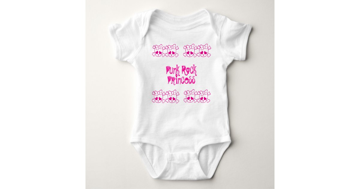 Body Para Bebe Princesa Del Punk Rock Zazzle Es