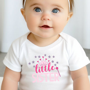 Body Para Bebé Princesa Hermanita Hermana Bebé