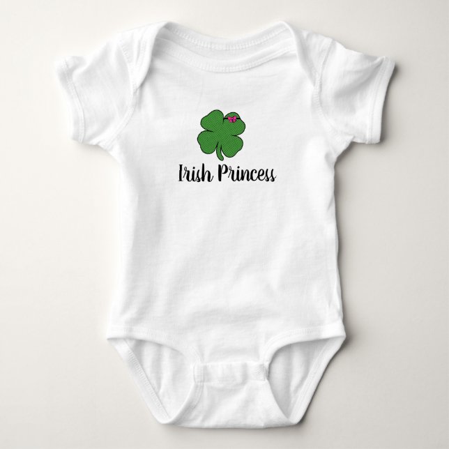 Body Para Bebé Princesa irlandesa Bodysuit (Anverso)