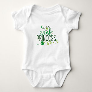 Body Para Bebé Princesa Irlandesa   Día de San Patricio