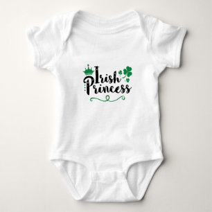 Body Para Bebé Princesa Irlandesa Mujeres Día de San Patricio Scr