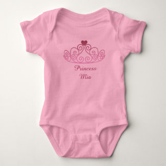 Body Para Bebé Princesa Mia, pica el tutú, añade el nombre de su