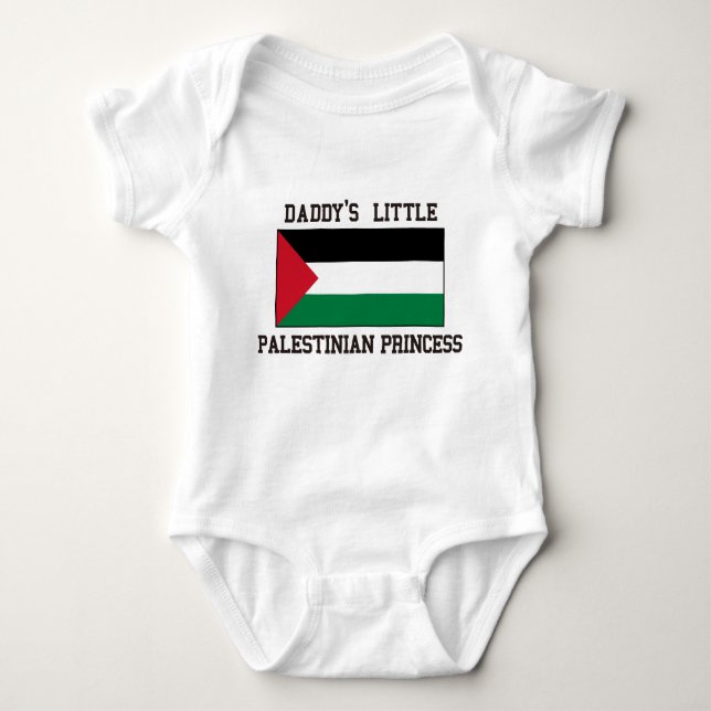 Body Para Bebé Princesa Palestina (Anverso)