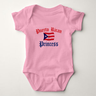 Body Para Bebé Princesa puertorriqueña